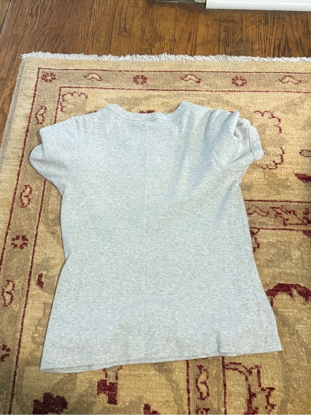 Flore Flore Car T Shirt Grey Medium $125 Cotton - Picture 2 of 3
